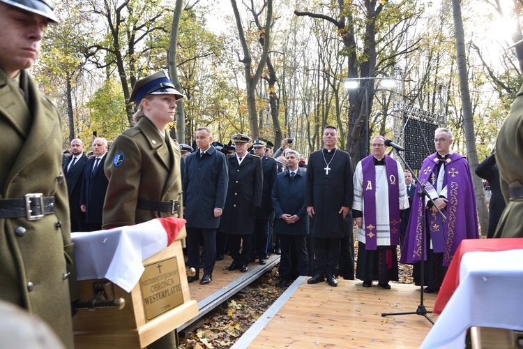 Powrót bohaterów na Westerplatte