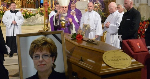 Pogrzeb dr Lucyny Wiśniewskiej