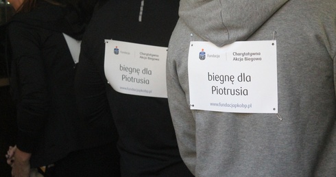 Polkowice. Pobiegli dla Piotrusia