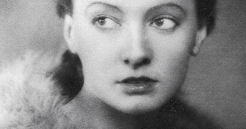 Halina Konopacka. Zdjęcie portretowe z 1936 roku.