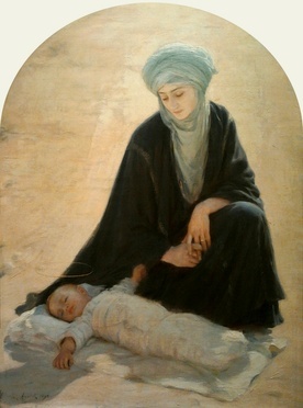 Arabska Madonna z Dzieciątkiem