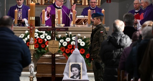 Pogrzeb Gabrieli Cwojdzińskiej