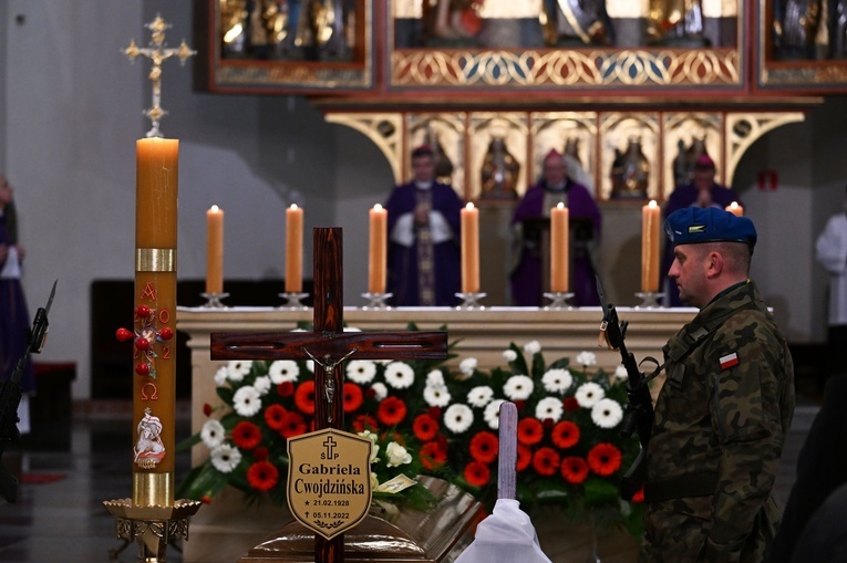 Pogrzeb Gabrieli Cwojdzińskiej