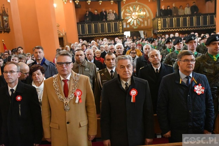 Zielona Góra. Obchody 104. rocznicy odzyskania niepodległości