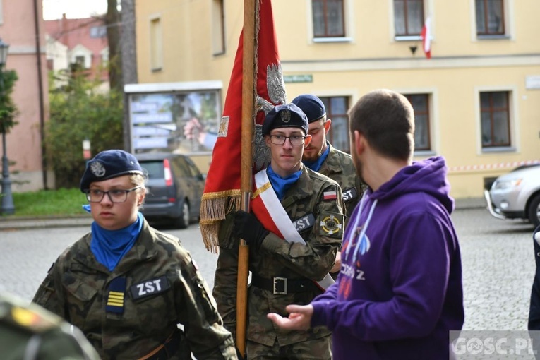 Zielona Góra. Obchody 104. rocznicy odzyskania niepodległości