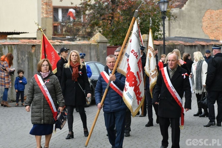 Bytom Odrzański. Poświęcenie nowego nagrobka uczestnika Bitwy o Atlantyk