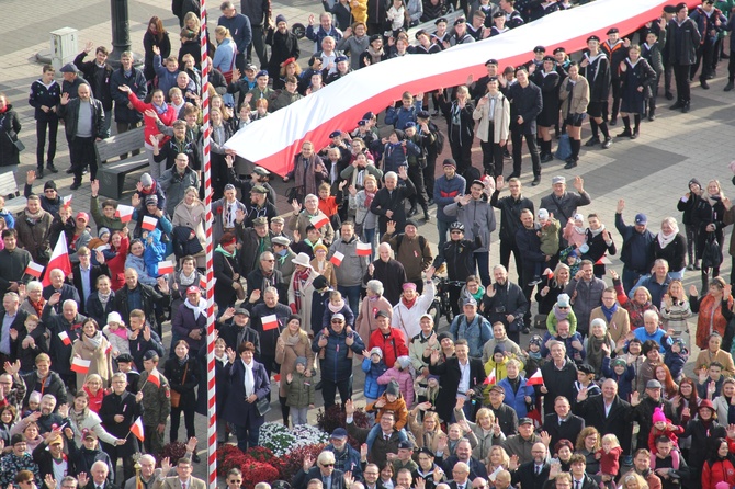 Rybnik. Obchody Święta Niepodległości 11 listopada 2022 r.