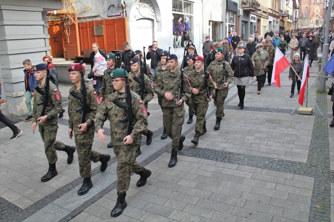 Rybnik. Obchody Święta Niepodległości 11 listopada 2022 r.