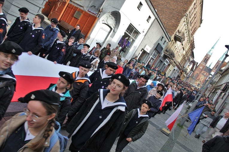 Rybnik. Obchody Święta Niepodległości 11 listopada 2022 r.