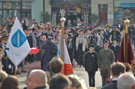 Rybnik. Obchody Święta Niepodległości 11 listopada 2022 r.