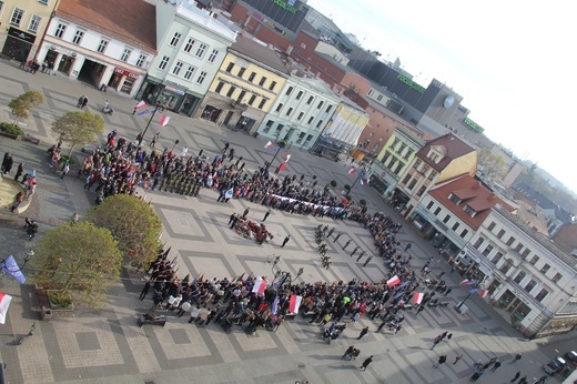 Rybnik. Obchody Święta Niepodległości 11 listopada 2022 r.