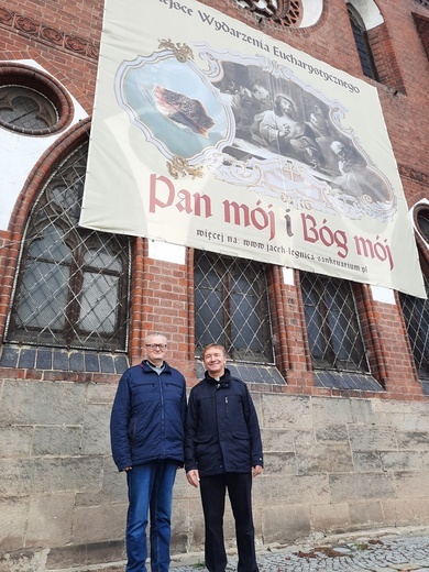 Legnica. Kapłani z Litwy w sanktuarium św. Jacka