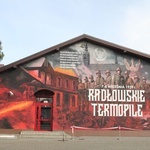 Radłów. Odsłonięcie muralu "Radłowskie Termopile"