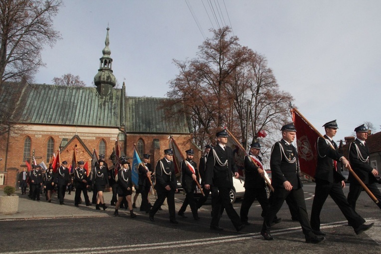 Radłów. Odsłonięcie muralu "Radłowskie Termopile"