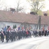 Radłów. Odsłonięcie muralu "Radłowskie Termopile"