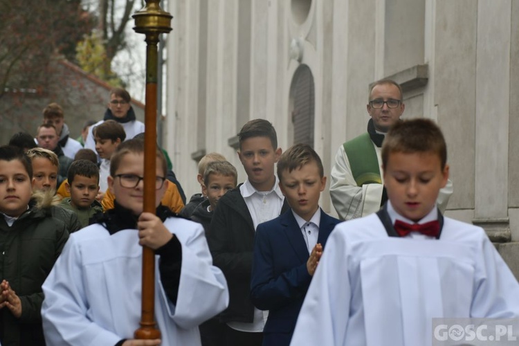 20 nowych ministrantów w Gaworzycach