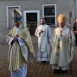 Polanica-Zdrój. Wprowadzenie obrazu MB Pompejańskiej z relikwiami bł. Bartolo Longo