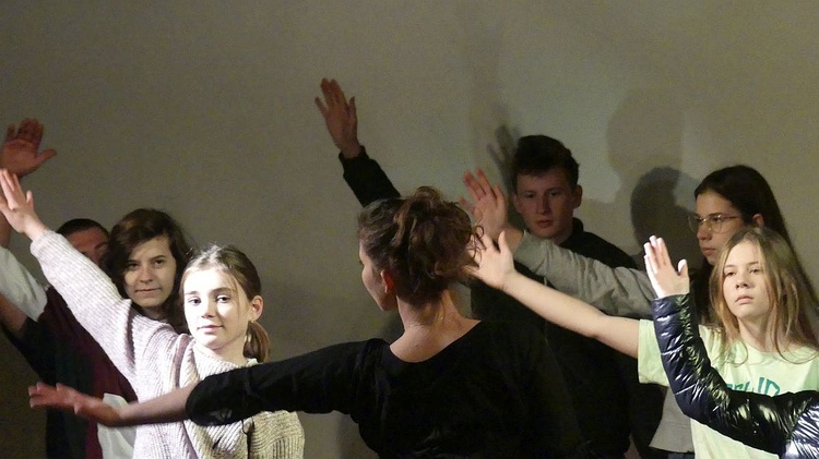 Warsztaty muzyczne i choreograficzne Teatru JaNowego w Andrychowie