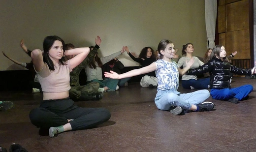 Warsztaty muzyczne i choreograficzne Teatru JaNowego w Andrychowie