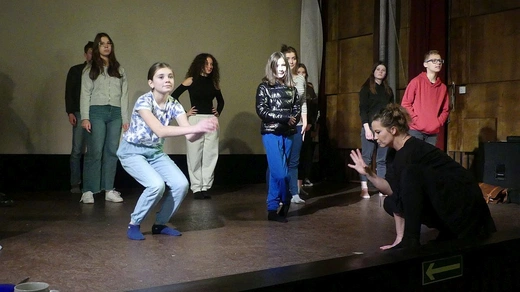Warsztaty muzyczne i choreograficzne Teatru JaNowego w Andrychowie