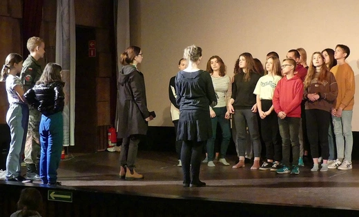 Warsztaty muzyczne i choreograficzne Teatru JaNowego w Andrychowie