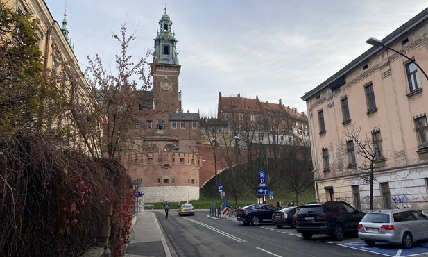 Kraków, katera na Wawelu