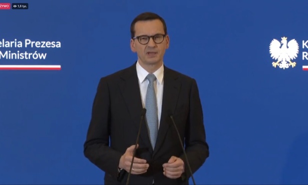 Oświadczenie premiera w związku z eksplozją, do której doszło w Przewodowie