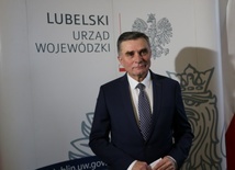 Lech Sprawka wojewoda lubelski prosi o ostrożność i zachowanie spokoju.