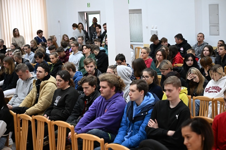 Spotkanie z Patrykiem Galewskim w Ustce