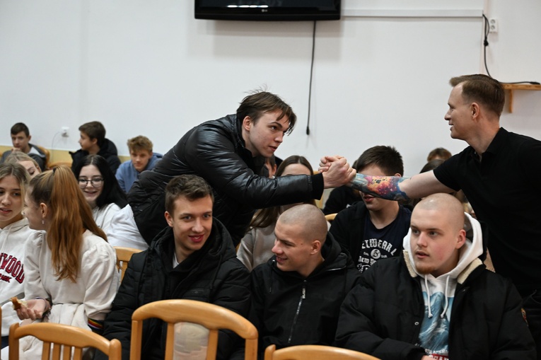 Spotkanie z Patrykiem Galewskim w Ustce