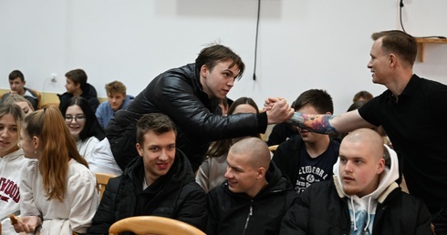 Spotkanie z Patrykiem Galewskim w Ustce