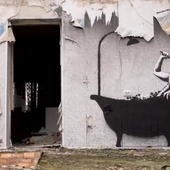 Banksy opublikował na Instagramie film o swoim pobycie na Ukrainie