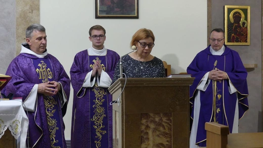 Rodziny ukraińskie w Diecezjalnym Domu Pielgrzyma św. Józefa w Andrychowie
