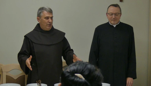 Rodziny ukraińskie w Diecezjalnym Domu Pielgrzyma św. Józefa w Andrychowie