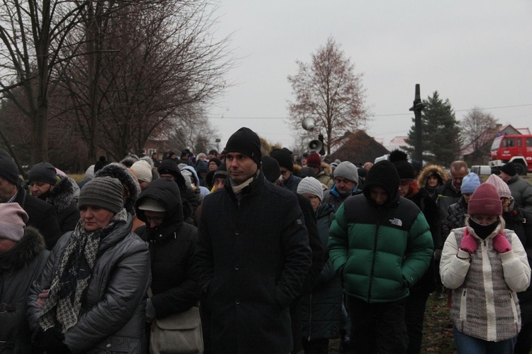 Wał-Ruda. Pożegnanie i droga krzyżowa