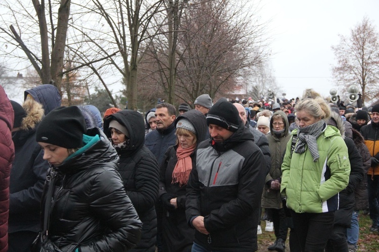 Wał-Ruda. Pożegnanie i droga krzyżowa