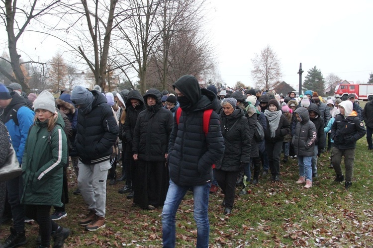 Wał-Ruda. Pożegnanie i droga krzyżowa