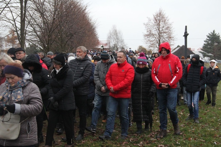 Wał-Ruda. Pożegnanie i droga krzyżowa