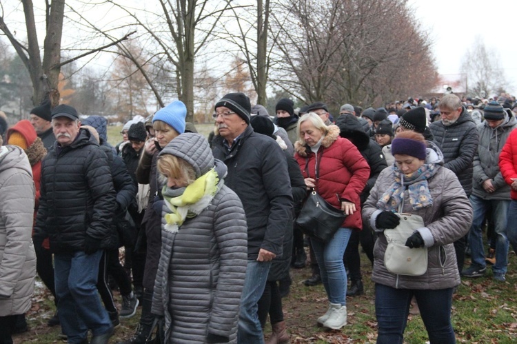 Wał-Ruda. Pożegnanie i droga krzyżowa