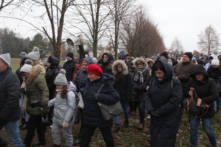 Wał-Ruda. Pożegnanie i droga krzyżowa