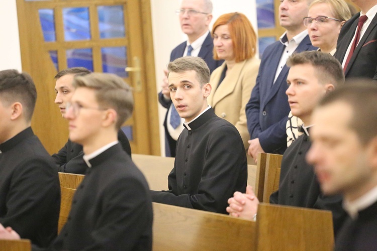 Obłóczyny w seminarium