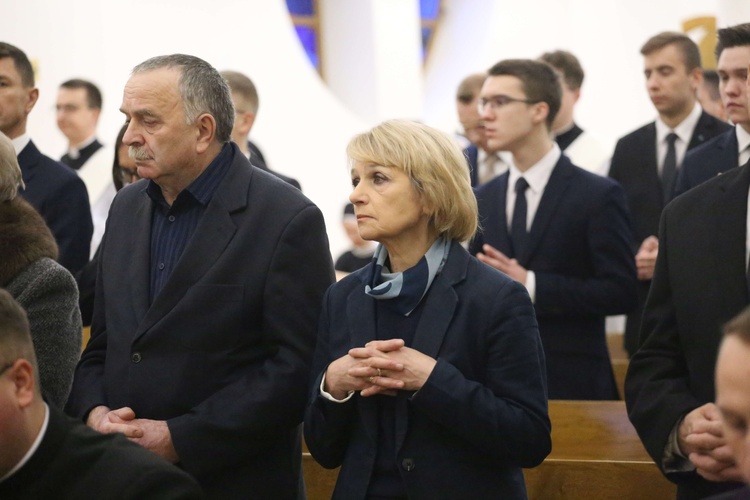 Obłóczyny w seminarium
