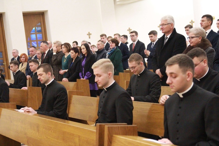 Obłóczyny w seminarium