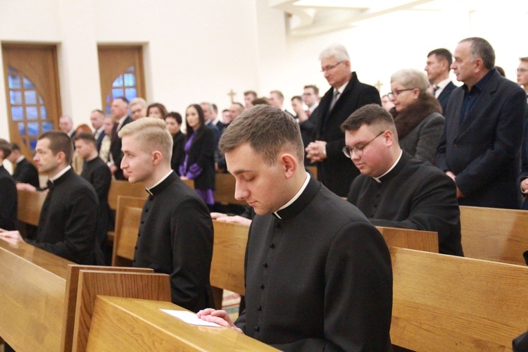 Obłóczyny w seminarium