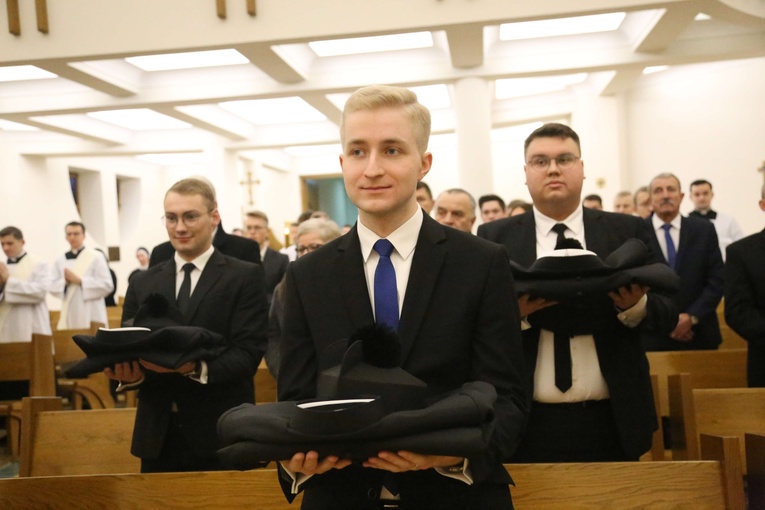 Obłóczyny w seminarium