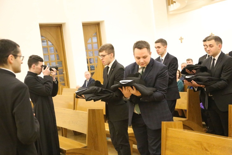 Obłóczyny w seminarium