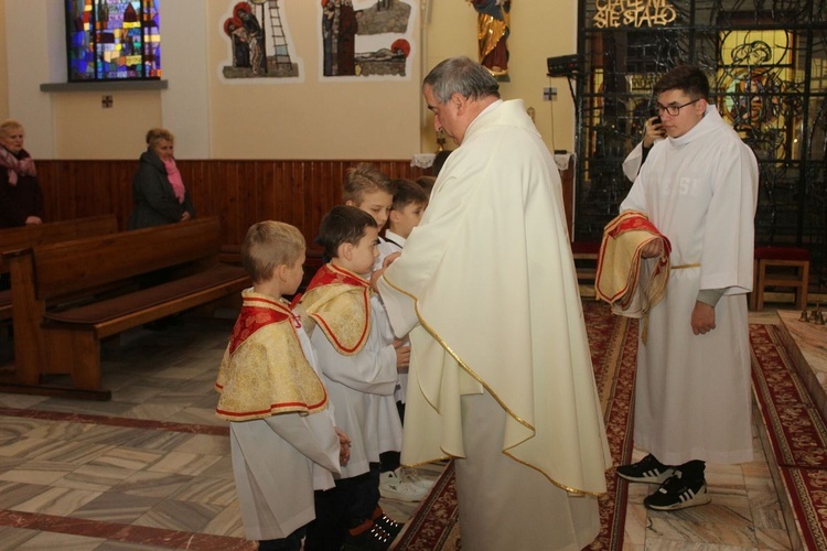 Ministranci w Niedzieliskach