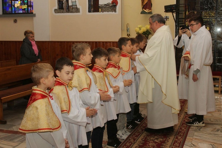 Ministranci w Niedzieliskach