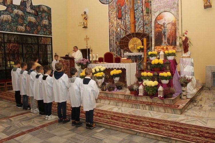 Ministranci w Niedzieliskach