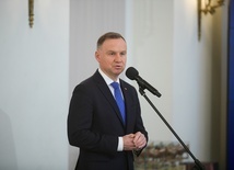 Prezydent Duda: mecz reprezentacji Polski obejrzę z naszymi żołnierzami pełniącymi służbę przy granicy